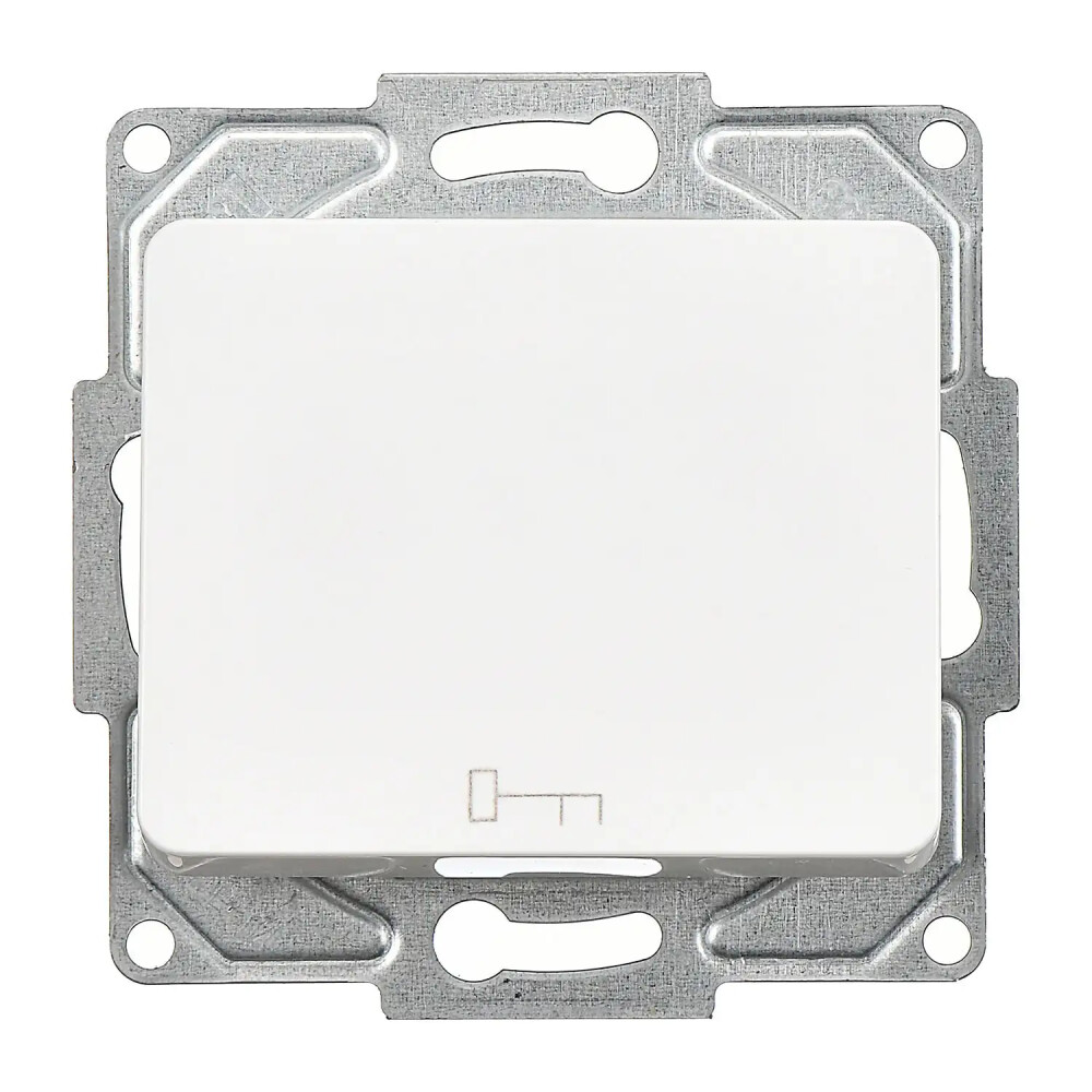 Fantasy Kapı Otomatiği (klipsli), Beyaz (Mekanizma + Tuş/Kapak) - Günsan Elektrik