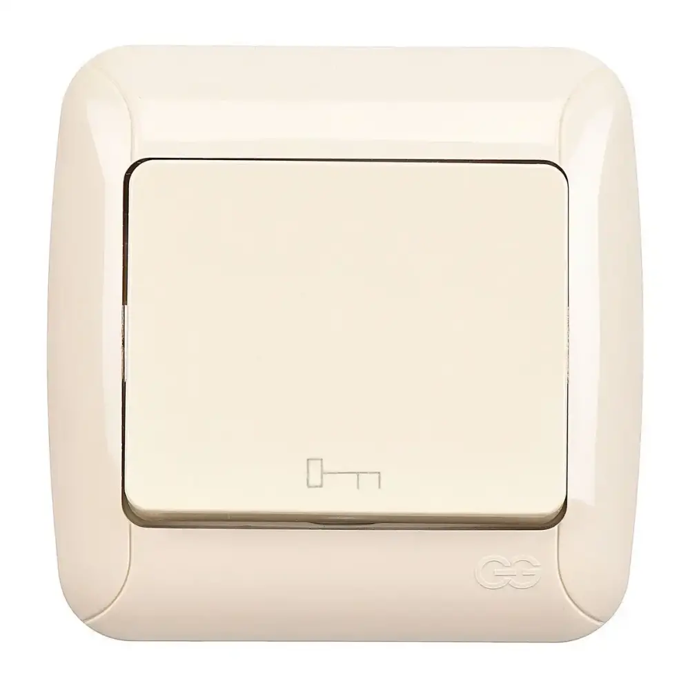 Fantasy Kapı Otomatiği (klipsli), Krem (Mekanizma + Tuş/Kapak) - 1