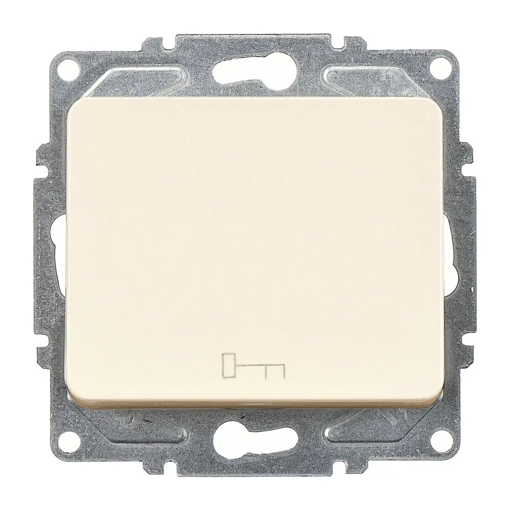 Fantasy Kapı Otomatiği, Krem (Mekanizma + Tuş/Kapak) - Günsan Elektrik