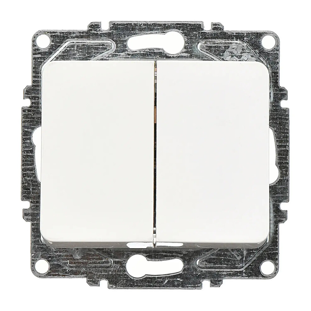 Fantasy Komütatör (klipsli), Beyaz (Mekanizma + Tuş/Kapak) - Günsan Elektrik