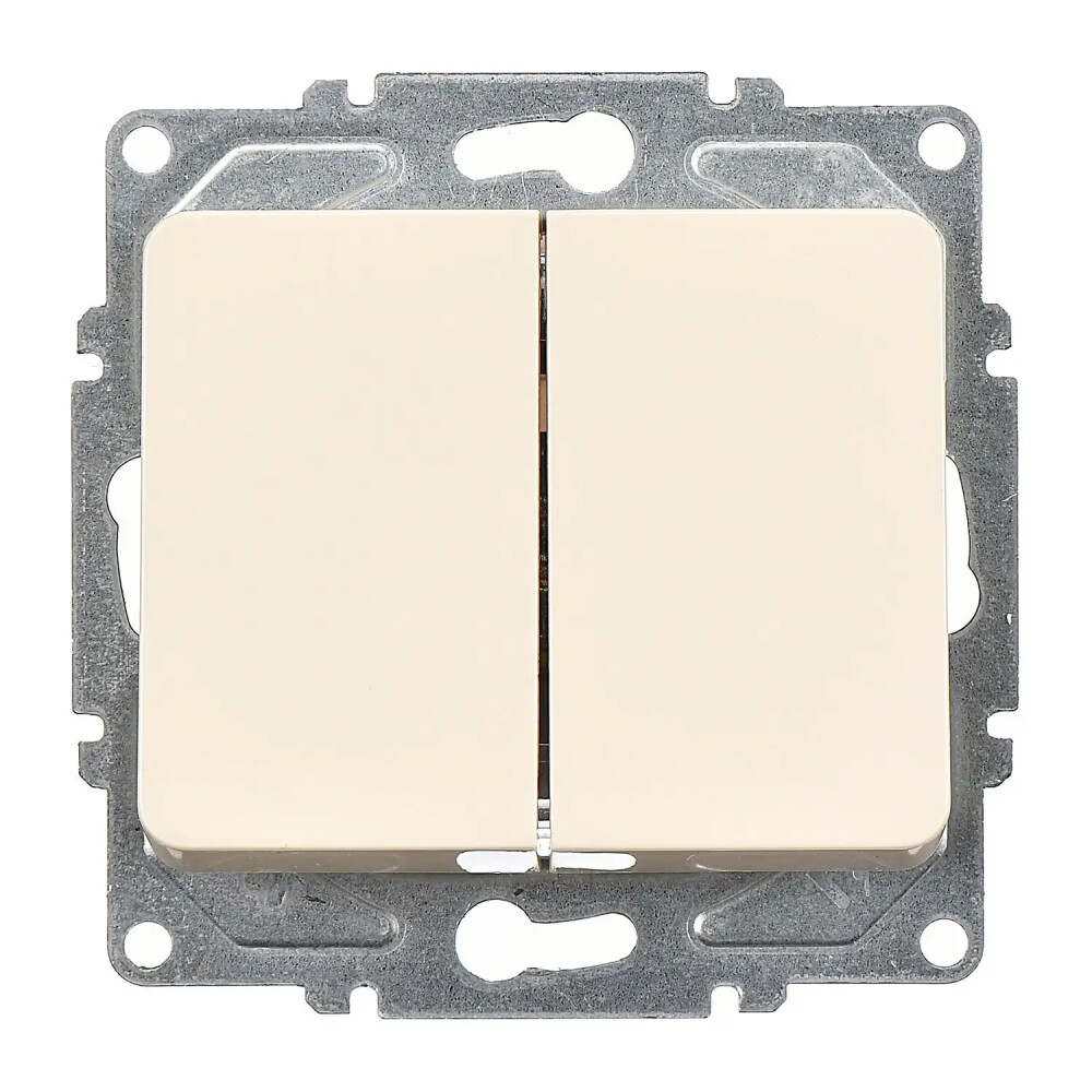 Fantasy Komütatör (klipsli), Krem (Mekanizma + Tuş/Kapak) - Günsan Elektrik