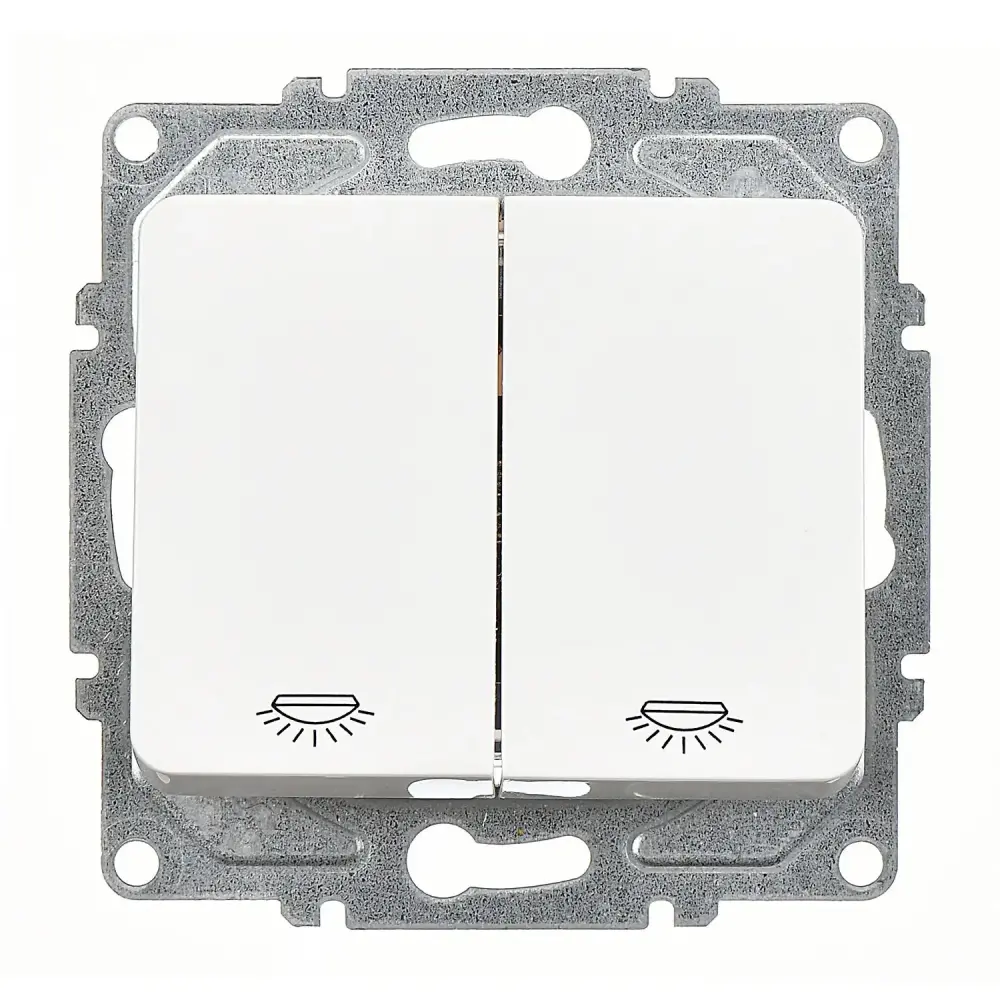 Fantasy Komütatör Liht, Beyaz (Mekanizma + Tuş/Kapak) - 1