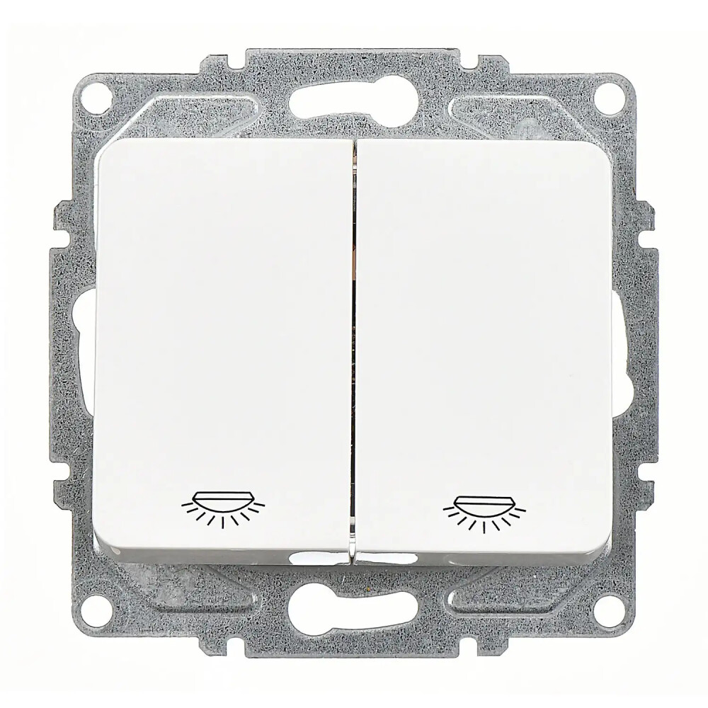 Fantasy Komütatör Liht, Beyaz (Mekanizma + Tuş/Kapak) - Günsan Elektrik