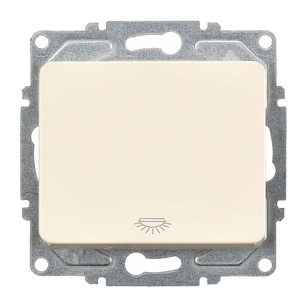 Fantasy Liht (klipsli), Krem (Mekanizma + Tuş/Kapak) - Günsan Elektrik