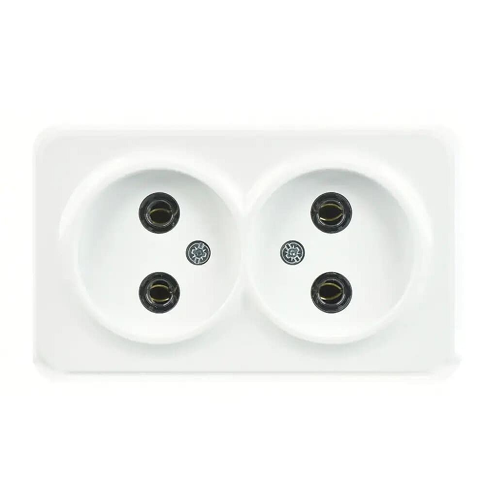 Fantasy Misya İkili Priz, Beyaz - Günsan