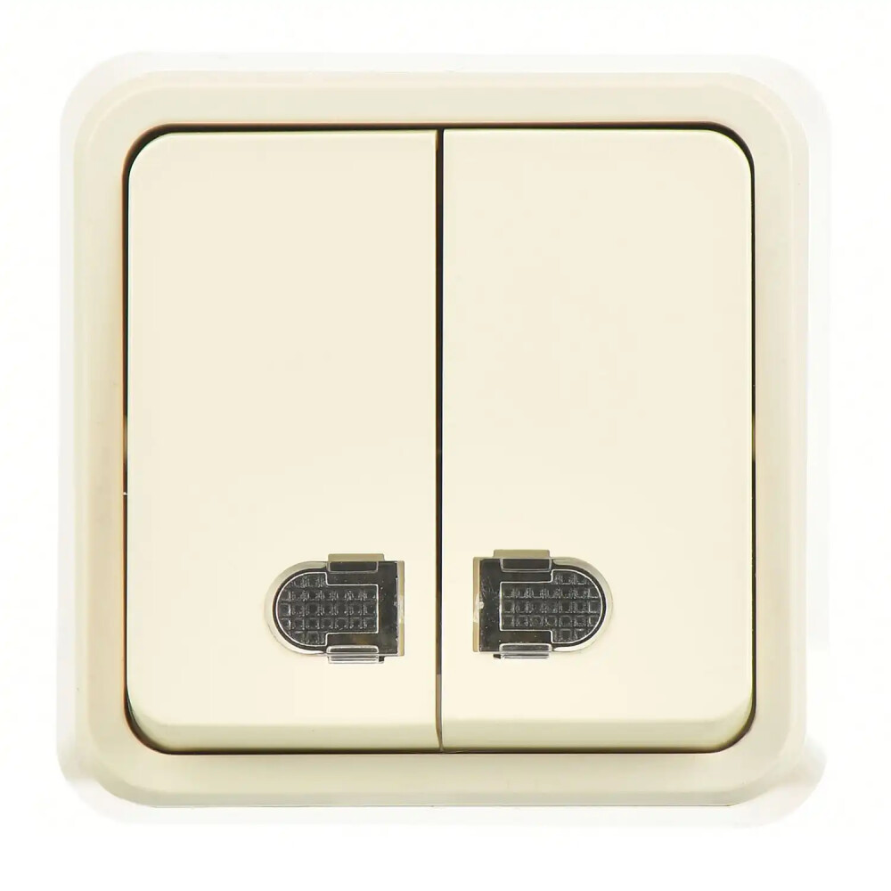 Fantasy Misya Işıklı Komütatör, Krem - Günsan Elektrik