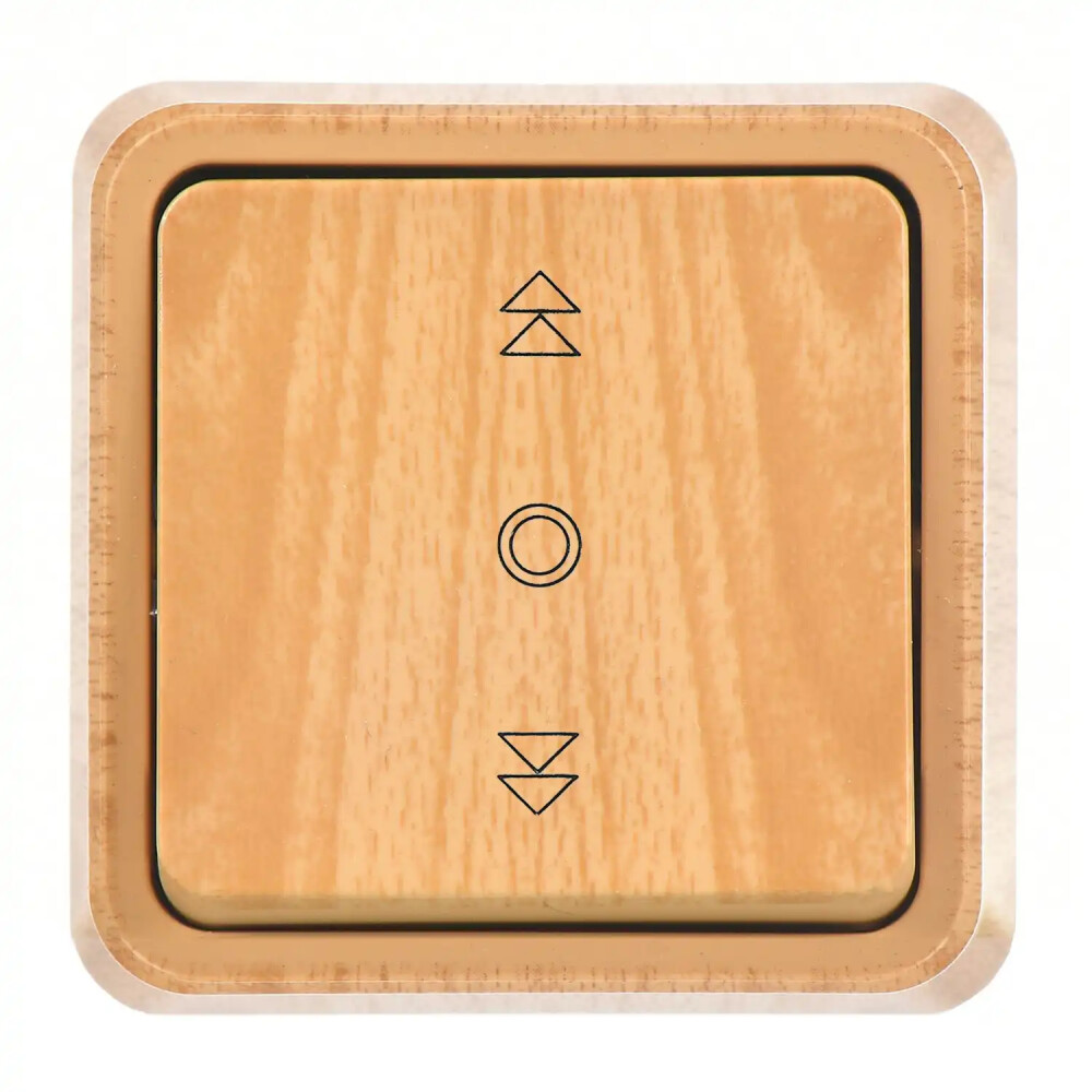 Roller Blind Switch, Maple - Günsan Elektrik