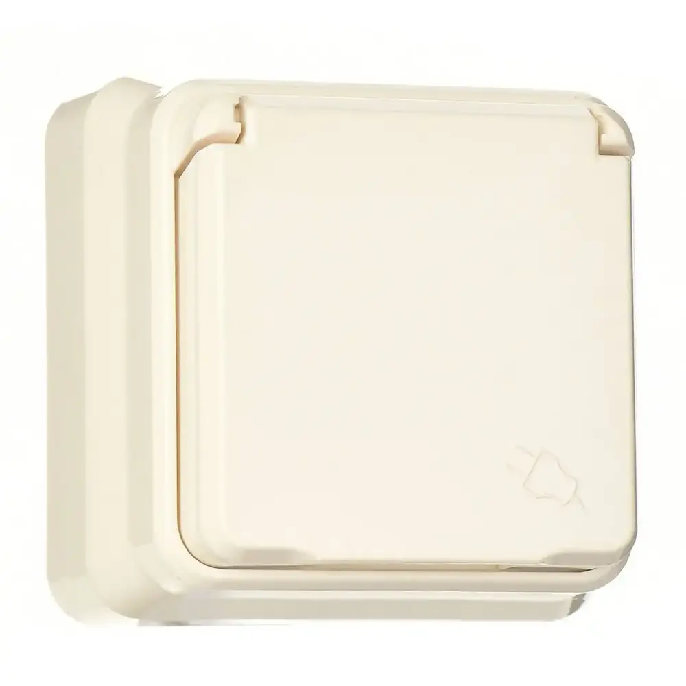 Fantasy Misya Kapaklı Topraklı Priz, Krem - 3