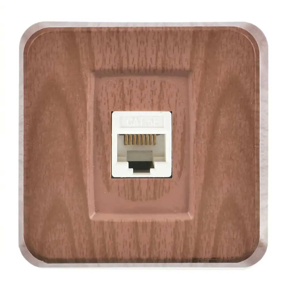 Fantasy Misya Tekli Data Prizi (RJ45 Cat5E), Ceviz 