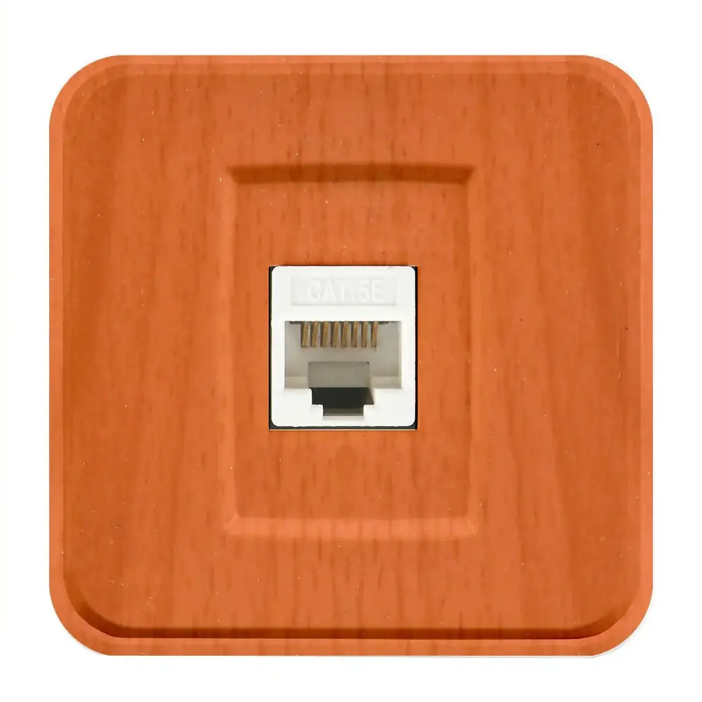 Fantasy Misya Tekli Data Prizi (RJ45 Cat5E), Meşe 