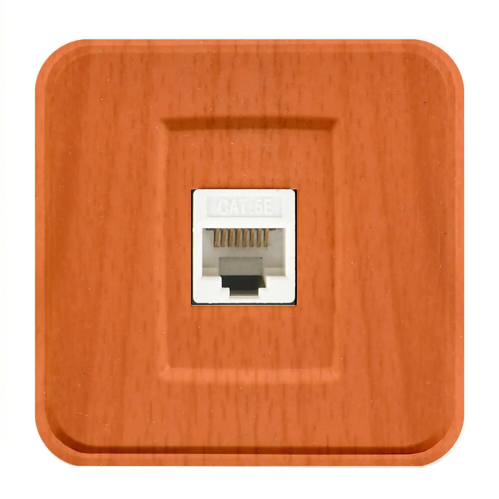 Fantasy Misya Tekli Data Prizi (RJ45 Cat5E), Meşe - Günsan