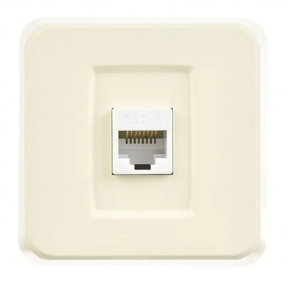 Fantasy Misya Tekli Data Prizi (RJ45 Cat6), Krem 