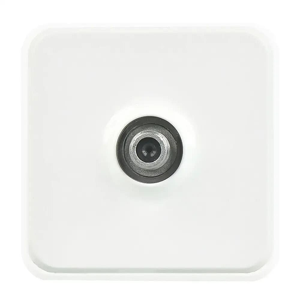 Fantasy Misya Tekli Uydu Prizi F Konnektörlü (Geçişli-Sonlu), Beyaz - Günsan