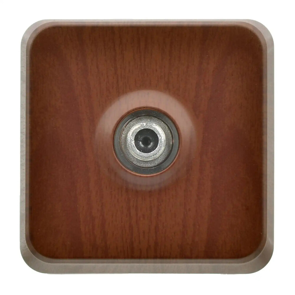 Fantasy Misya Tekli Uydu Prizi F Konnektörlü (Geçişli-Sonlu), Ceviz - Günsan Elektrik