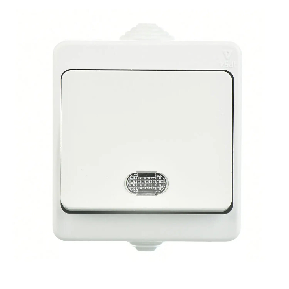 Fantasy Nemliyer Işıklı Anahtar, Beyaz - Günsan