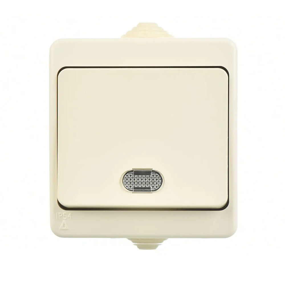 Fantasy Nemliyer Işıklı Anahtar, Krem - Günsan