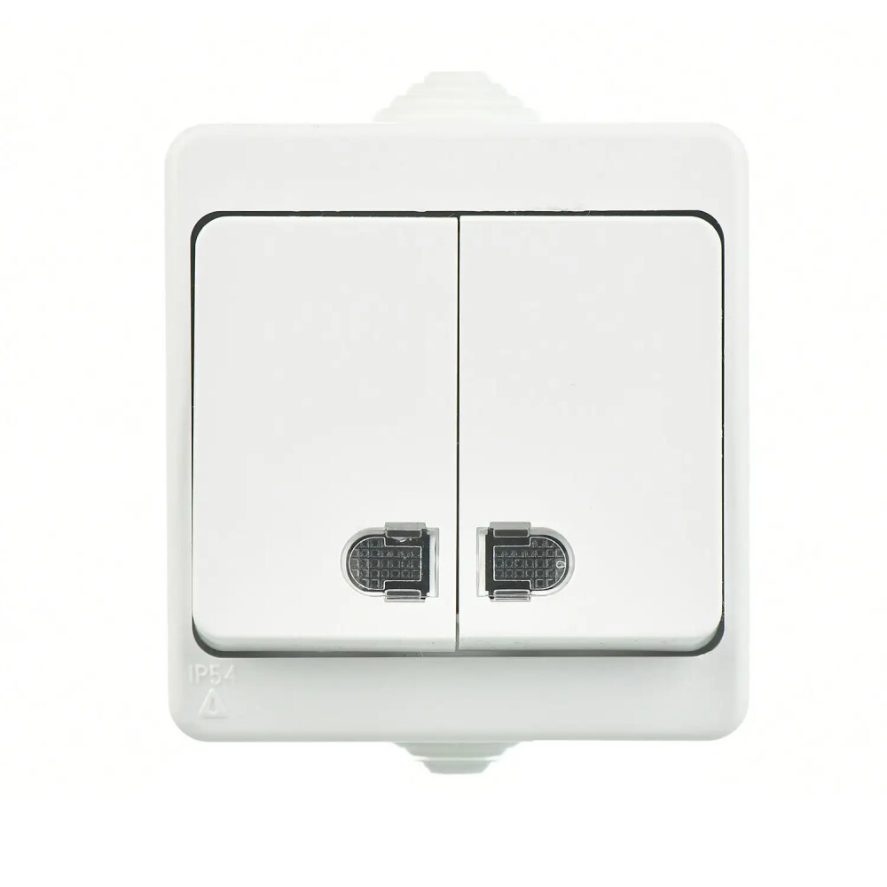 Fantasy Nemliyer Işıklı Komütatör, Beyaz - Günsan Elektrik