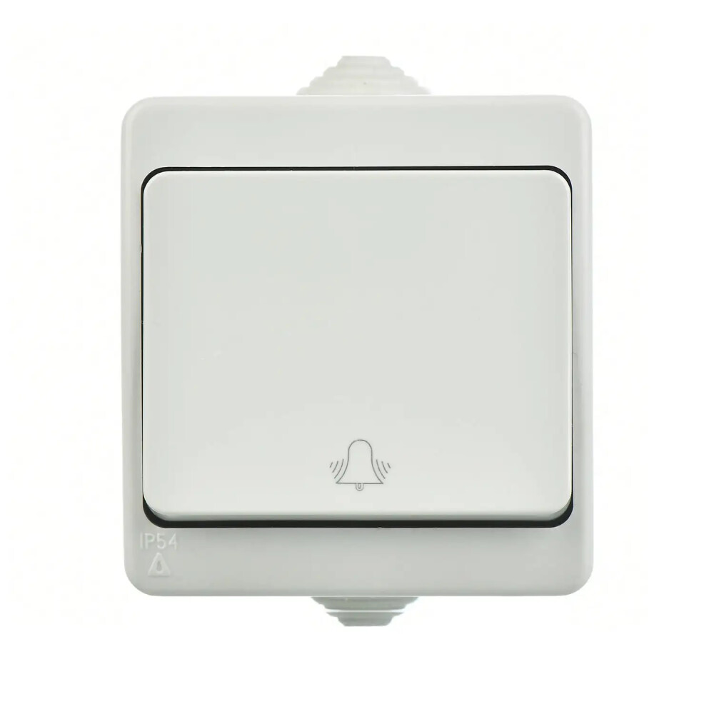 Fantasy Nemliyer Zil Butonu, Gri - Günsan Elektrik