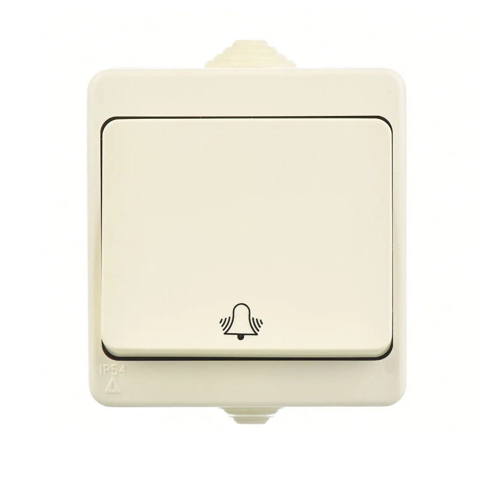 Fantasy Nemliyer Zil Butonu, Krem - Günsan Elektrik