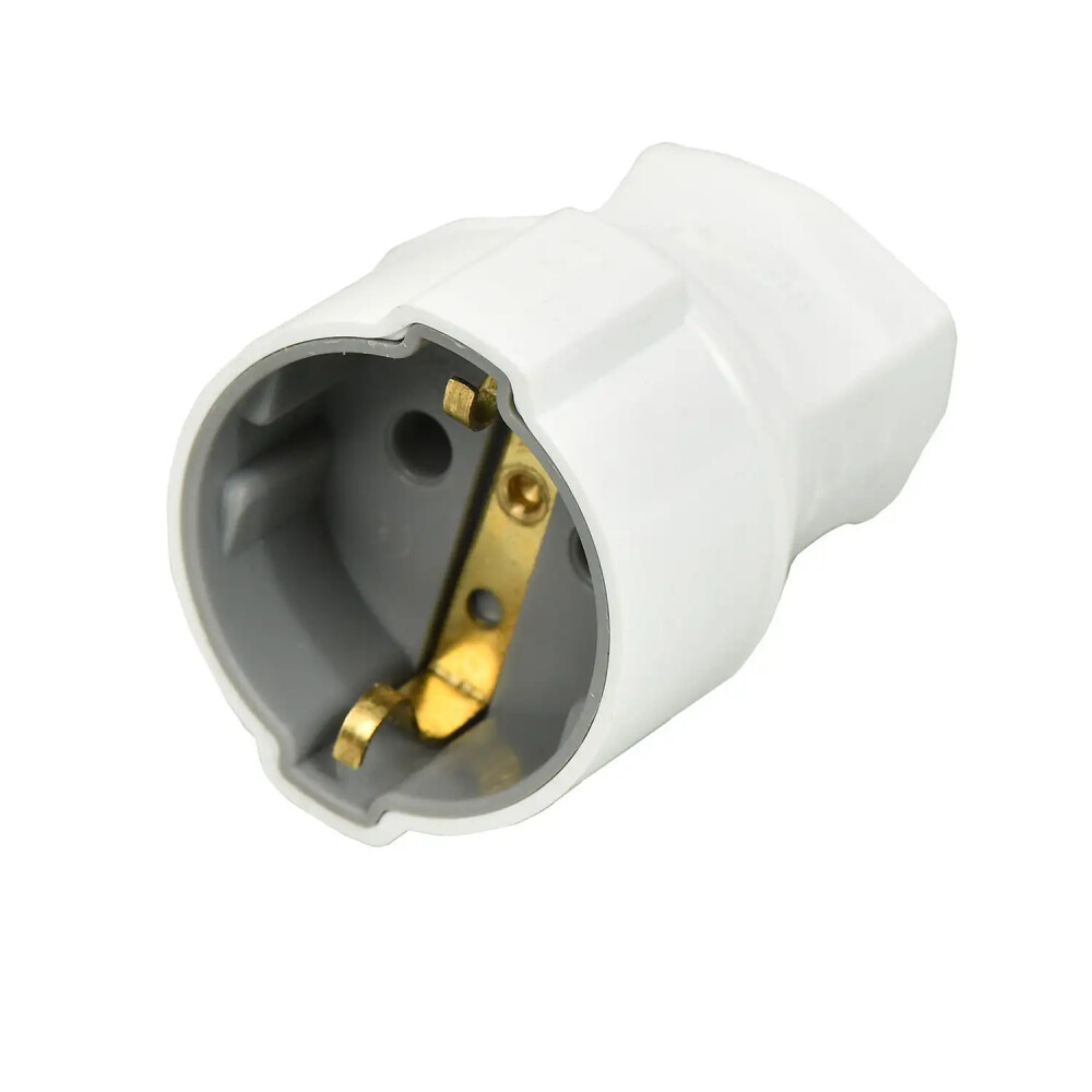 Fantasy Topraklı Dişi Fiş, Beyaz - Günsan Elektrik