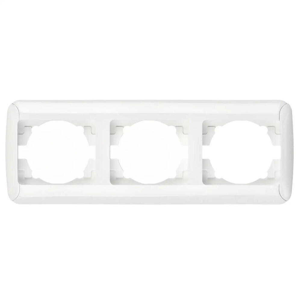 Fantasy Üçlü Çerçeve (Yatay), Beyaz - Günsan