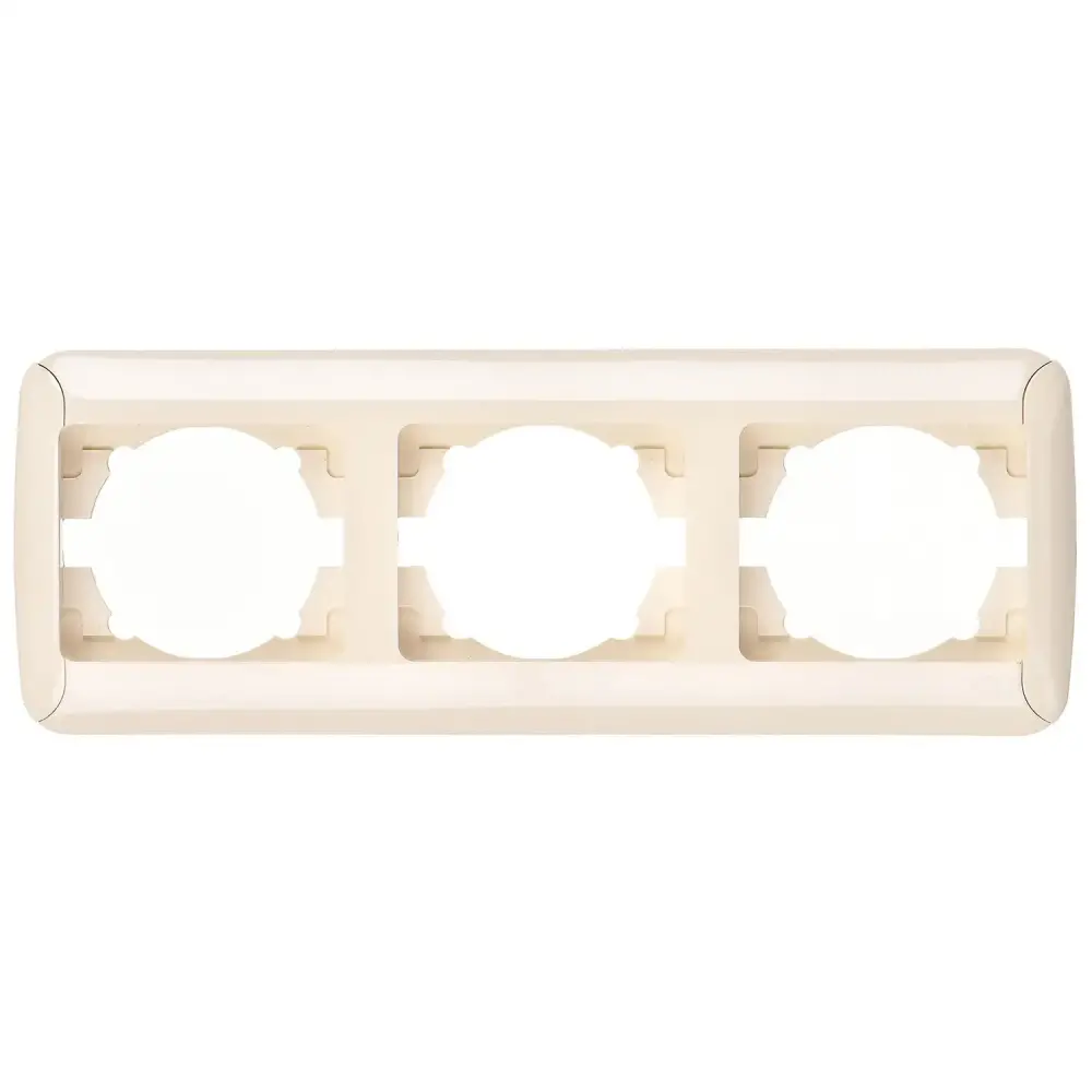 Fantasy Üçlü Çerçeve (Yatay), Krem - 1