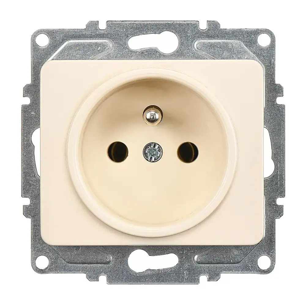 Fantasy UPS Priz, Krem (Mekanizma + Tuş/Kapak) 