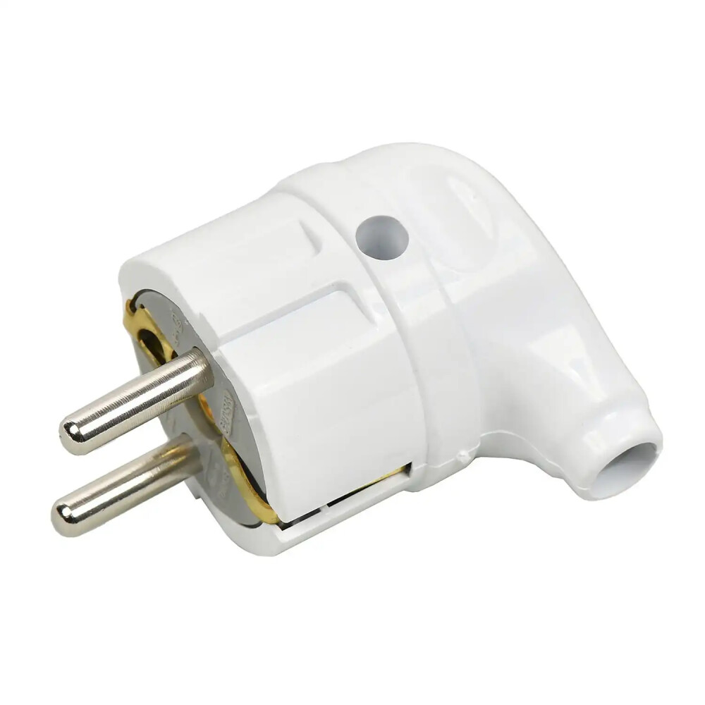 Fantasy UPS Topraklı Erkek Fiş, Beyaz - Günsan Elektrik