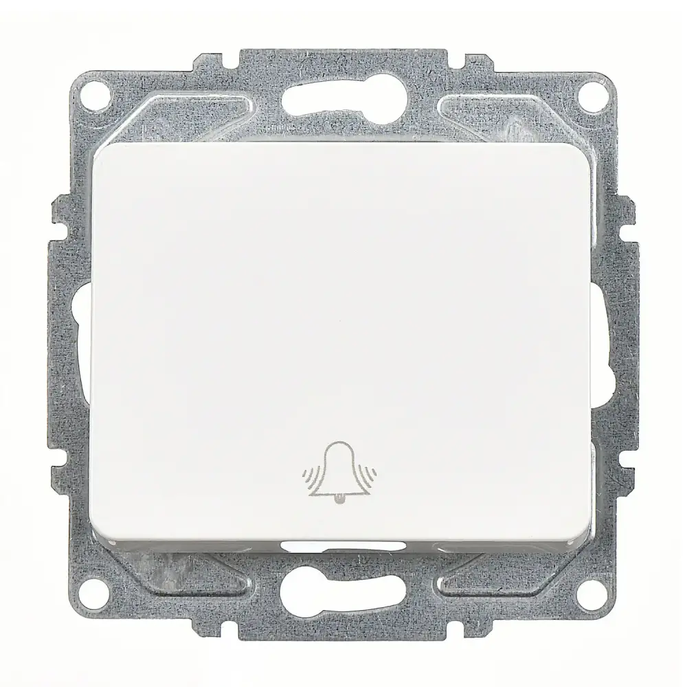 Fantasy Zil Butonu, Beyaz (Mekanizma + Tuş/Kapak) - 1