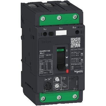 GV4PE115B - Motor Koruma Şalteri, TeSys GV4, 3P, 115A ... - 2