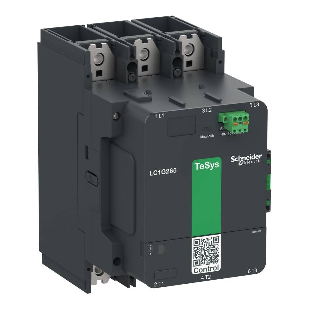 LC1G330KUEN - TeSys Giga Kontaktör TeSysG330 3P Standart 100-250V ACDC - 1