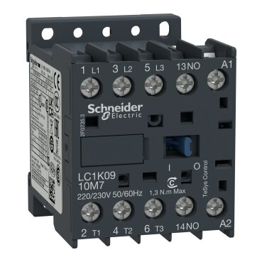 LC1K0910E7 - TeSys K Kontaktör - 3P(3 NA) - AC-3 - 2