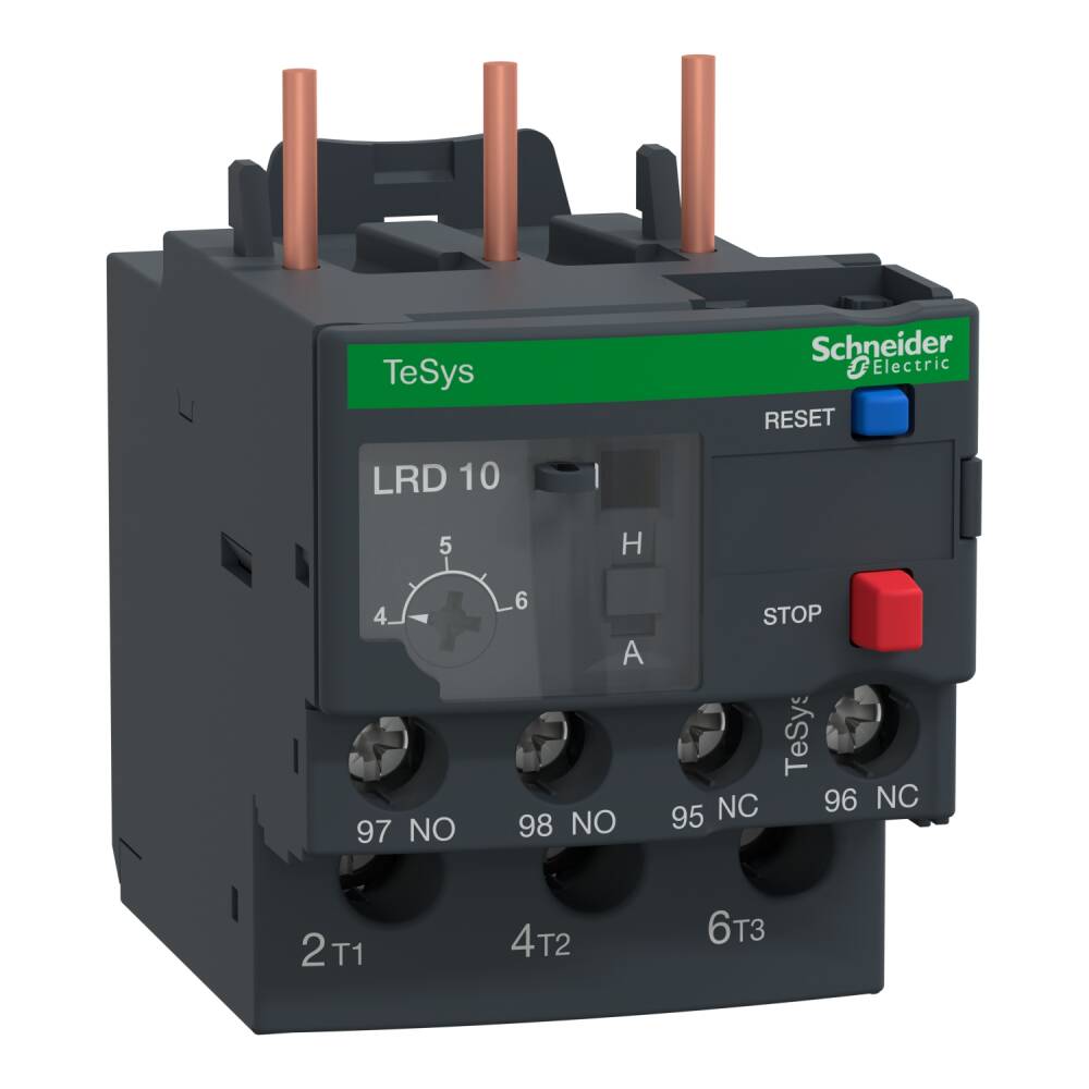 LR3D10 - TeSys D Termal Aşırı Yük Röleleri - 4...6 A - Sınıf 10A - 1