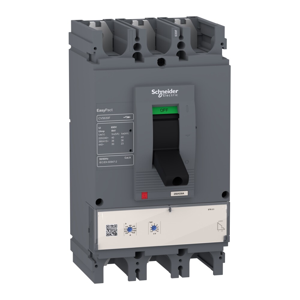 LV540505 - Easypact CVS - CVS400F ETS 2.3 Devre Kesici - 400 A - 3P/3D - Schneider Electric