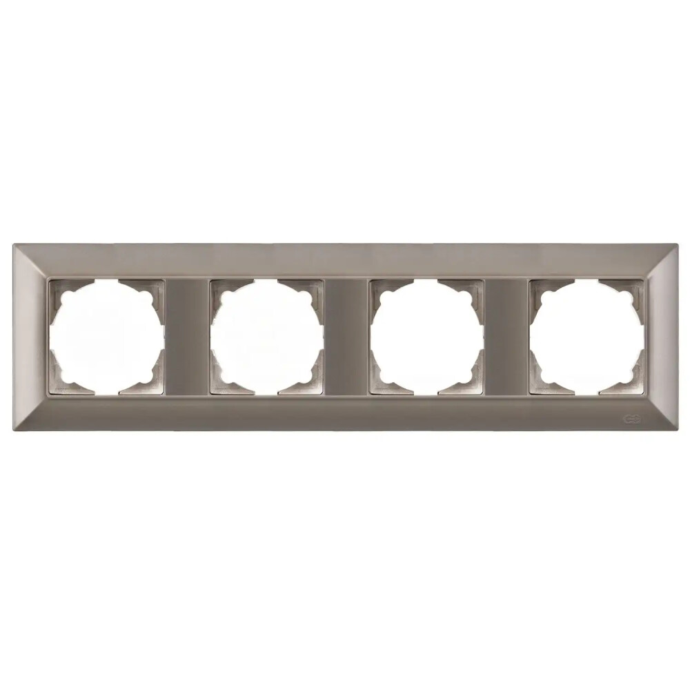 Neoline Dörtlü Çerçeve, Mocha - Günsan Elektrik