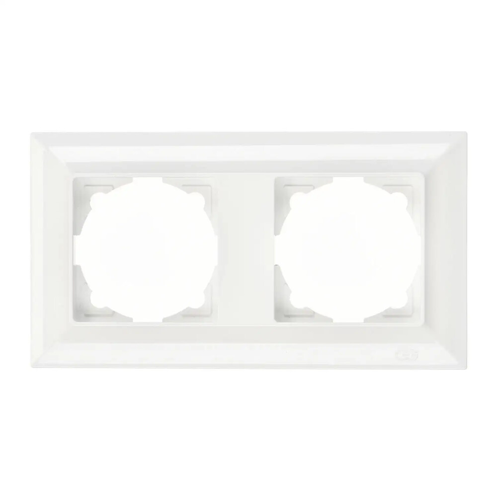 Neoline İkili Çerçeve, Beyaz - Günsan Elektrik