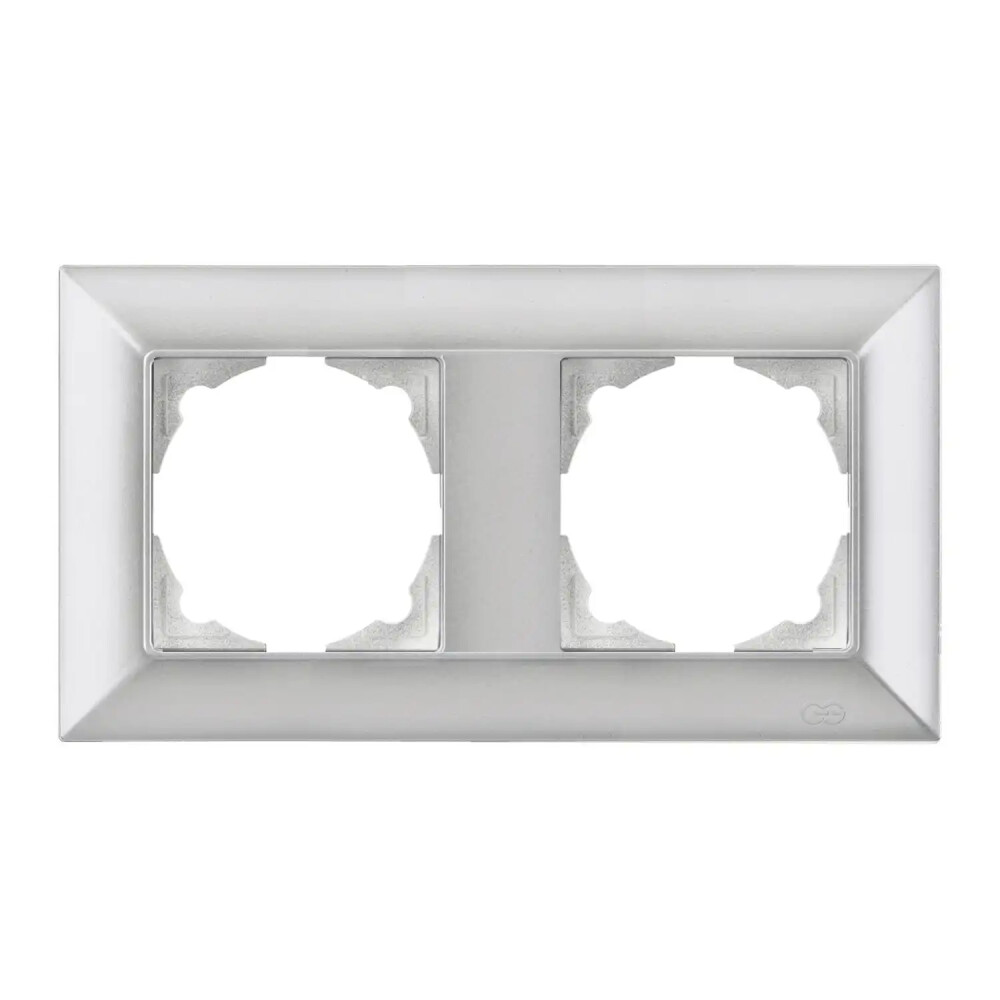 Neoline İkili Çerçeve, Gümüş - Günsan Elektrik