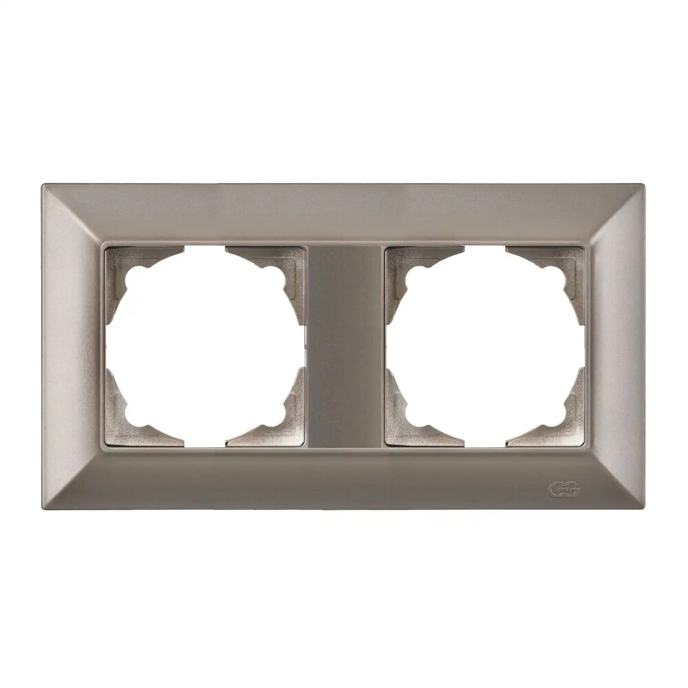 Neoline İkili Çerçeve, Mocha - Günsan Elektrik