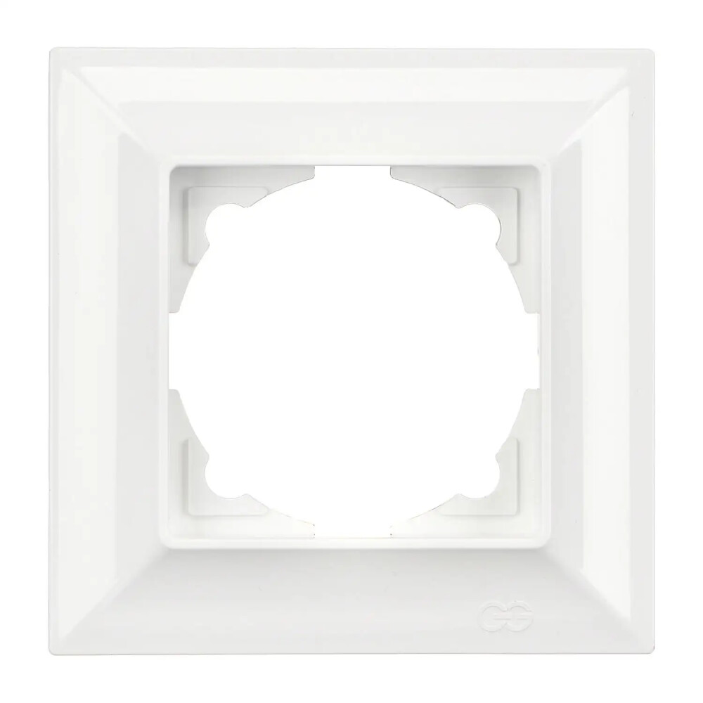 Neoline Tekli Çerçeve, Beyaz - Günsan Elektrik