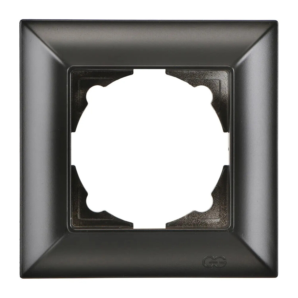 Neoline Tekli Çerçeve, Metalik Siyah - Günsan Elektrik