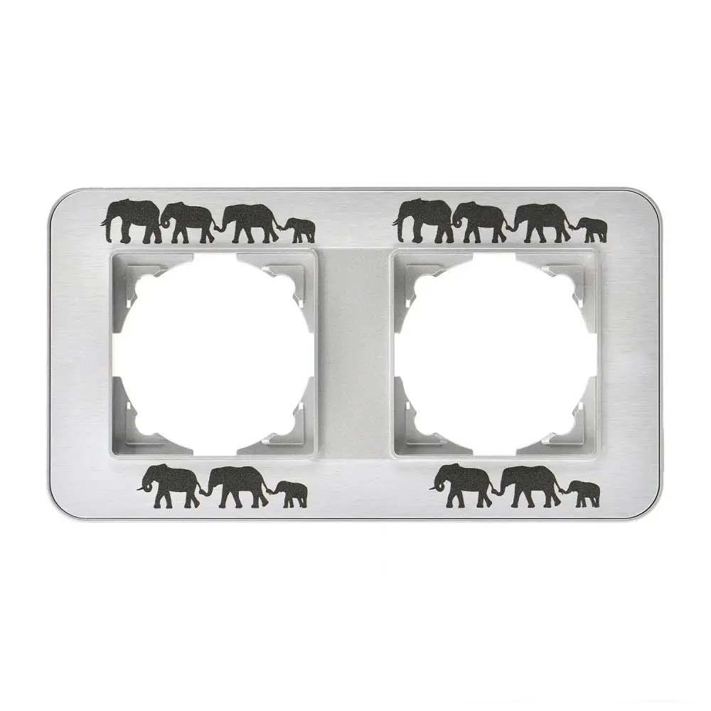 Radius Design İkili Çerçeve, Gümüş / Good Luck - 1