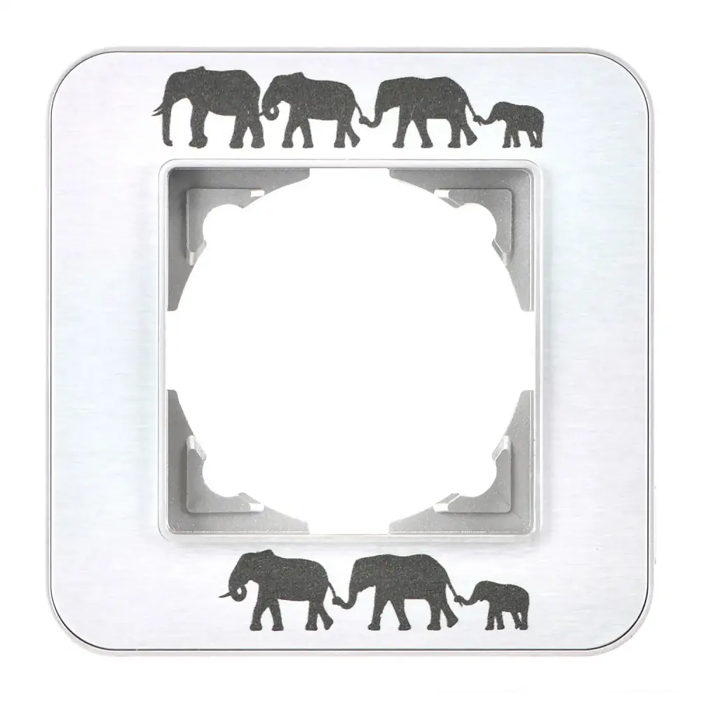 Radius Design Tekli Çerçeve, Gümüş / Good Luck - 1