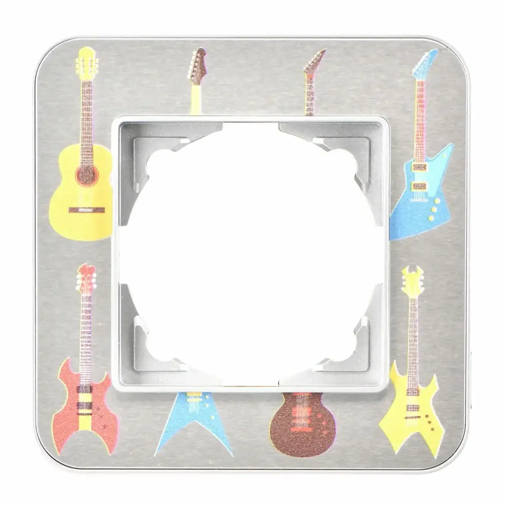 Radius Design Tekli Çerçeve, Gümüş / Guitar - Günsan
