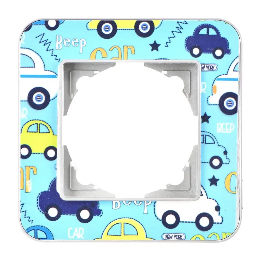 Radius Design Tekli Çerçeve, Gümüş / Little Cars - 1