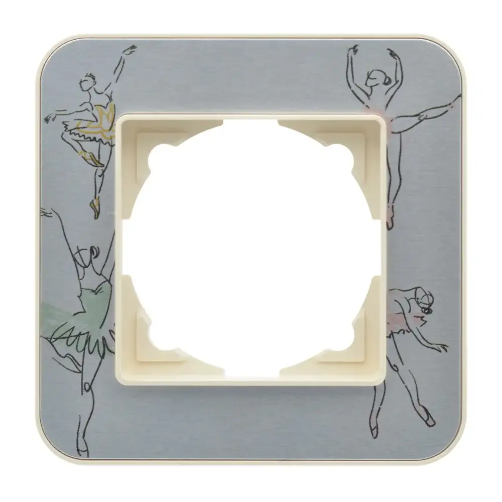 Radius Design Tekli Çerçeve, Krem / Pretty Ballerina - Günsan