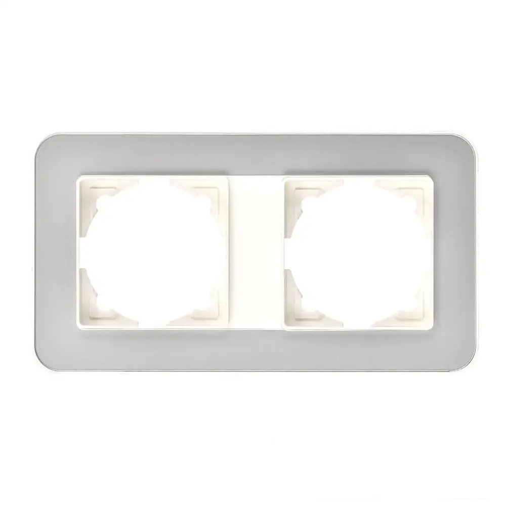 Radius Elements İkili Çerçeve, Fildişi Beyazı / Pearl Silver - 1