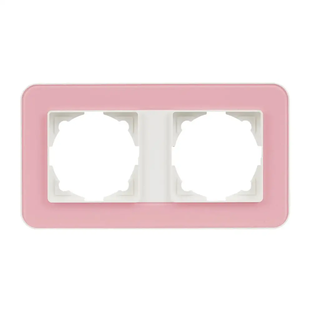 Radius Elements İkili Çerçeve, Fildişi Beyazı / Powdery Pink - Günsan