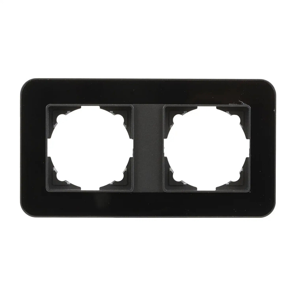 Radius Elements İkili Çerçeve, Füme / Jet Black - Günsan Elektrik