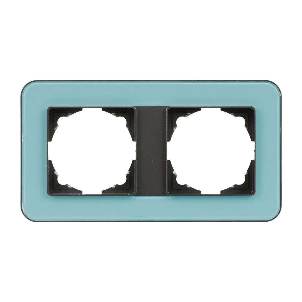 Radius Elements İkili Çerçeve, Füme / Pastel Green - Günsan Elektrik