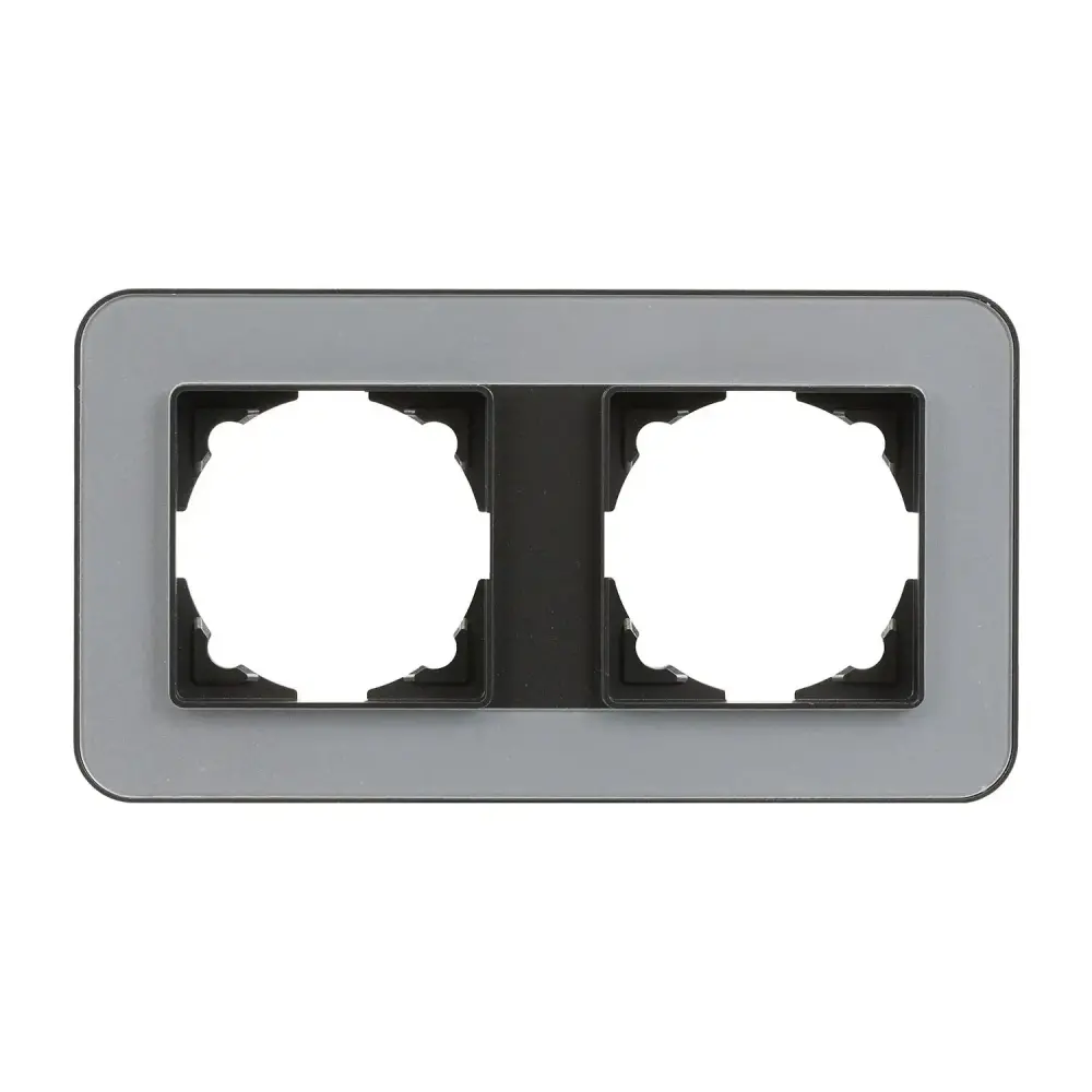 Radius Elements İkili Çerçeve, Füme / Pearl Silver - 1